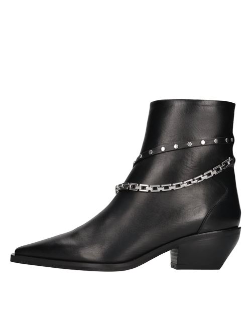 Tronchetti in pelle IRO PARIS | WP36EDDY BLA38 PATENTNERO